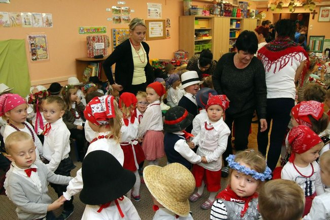 Miejskie dożynki w przedszkolu