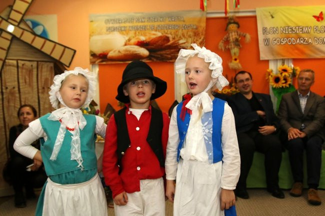Miejskie dożynki w przedszkolu