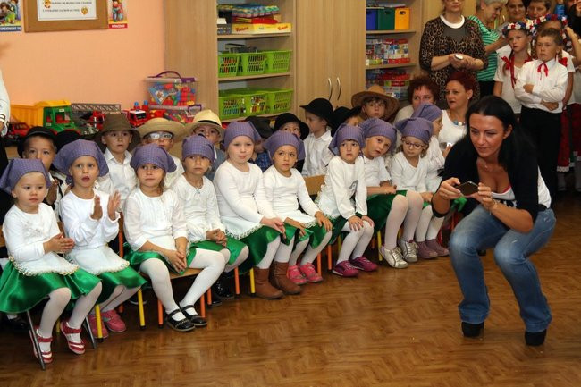 Miejskie dożynki w przedszkolu