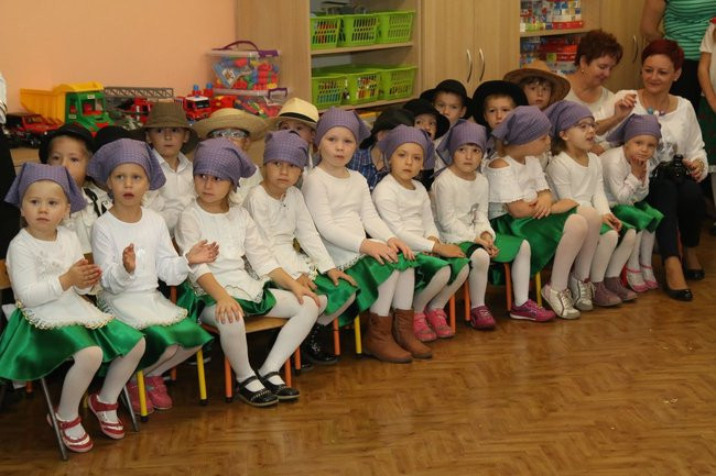 Miejskie dożynki w przedszkolu