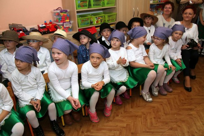 Miejskie dożynki w przedszkolu