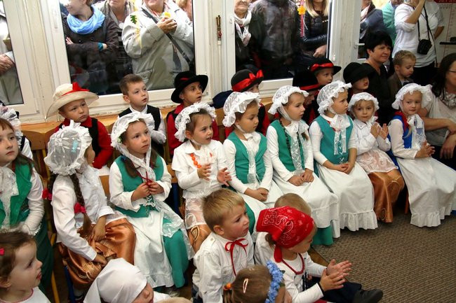 Miejskie dożynki w przedszkolu