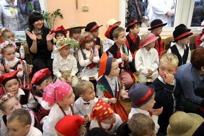 Miejskie dożynki w przedszkolu