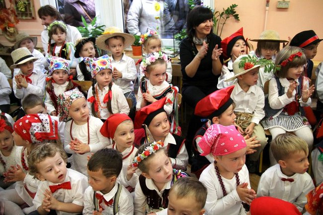 Miejskie dożynki w przedszkolu