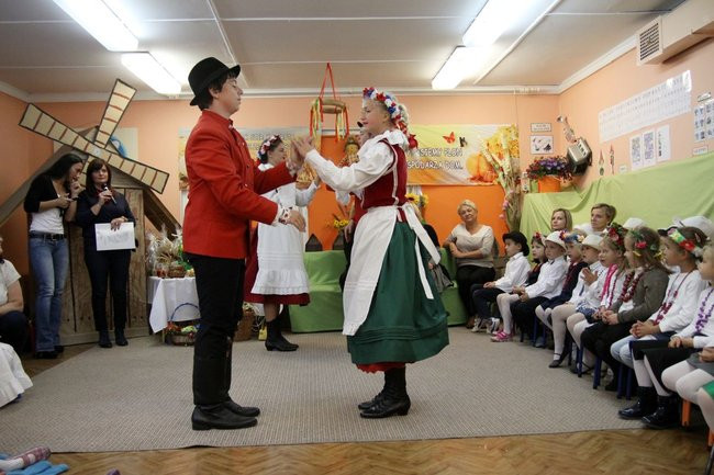 Miejskie dożynki w przedszkolu