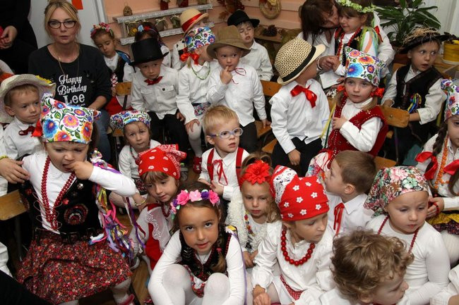 Miejskie dożynki w przedszkolu