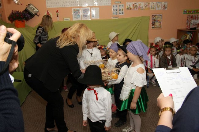Miejskie dożynki w przedszkolu