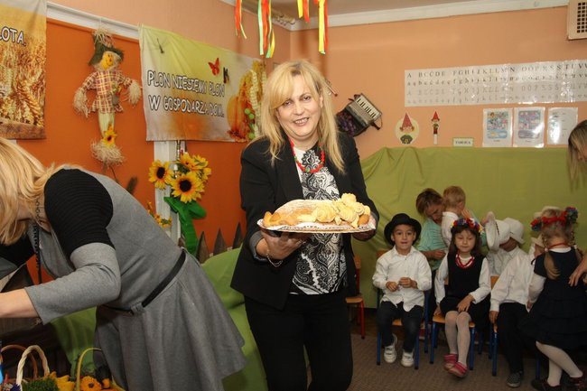 Miejskie dożynki w przedszkolu