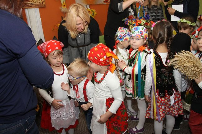 Miejskie dożynki w przedszkolu