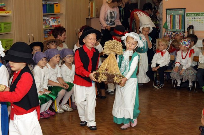 Miejskie dożynki w przedszkolu