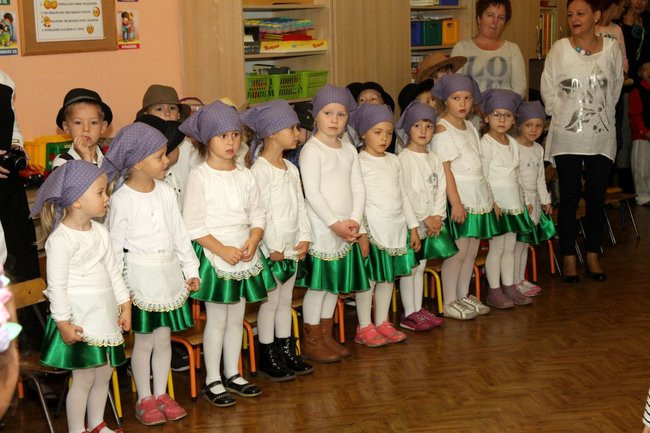 Miejskie dożynki w przedszkolu