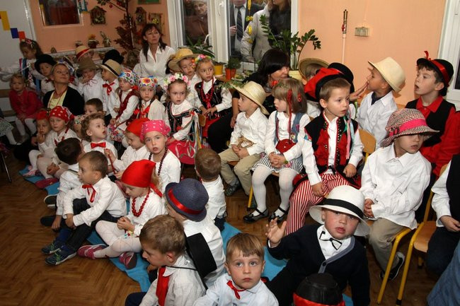 Miejskie dożynki w przedszkolu