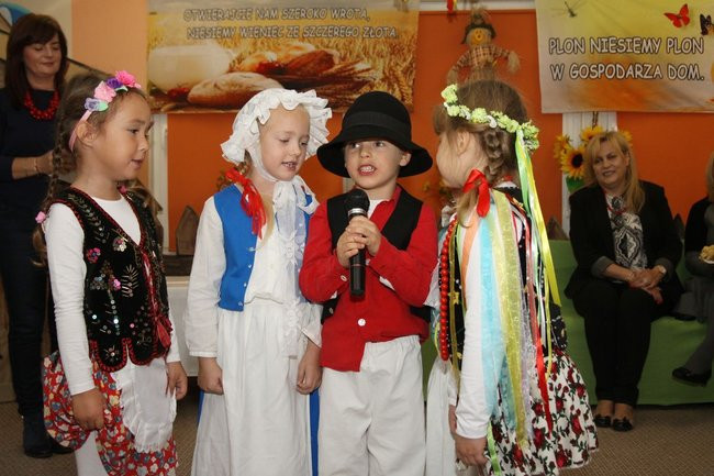 Miejskie dożynki w przedszkolu