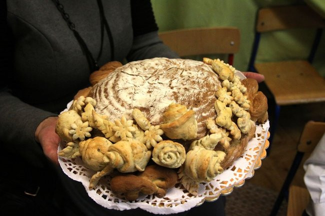 Miejskie dożynki w przedszkolu