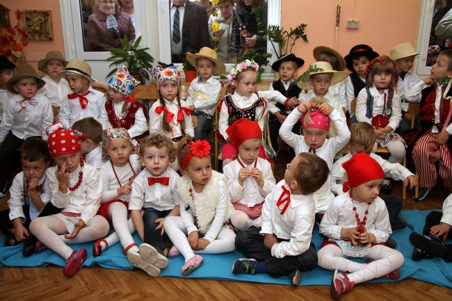 Miejskie dożynki w przedszkolu