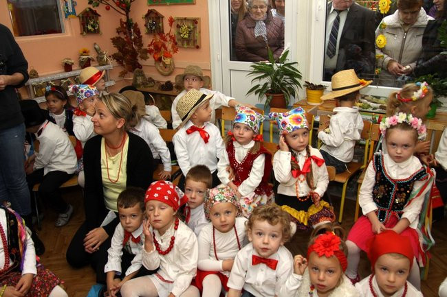 Miejskie dożynki w przedszkolu