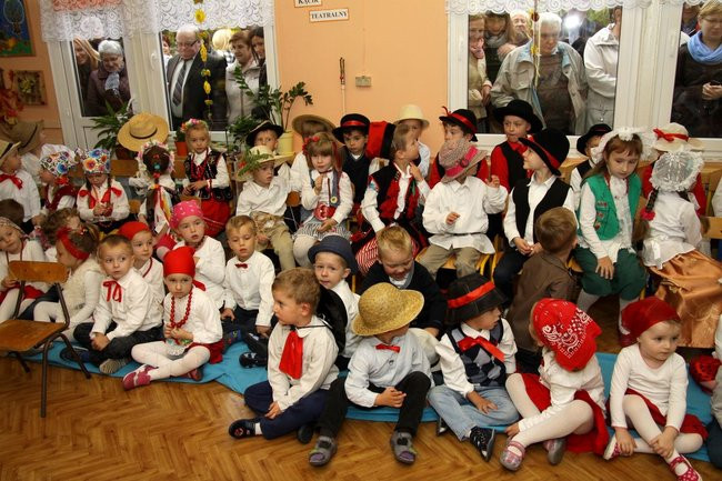 Miejskie dożynki w przedszkolu