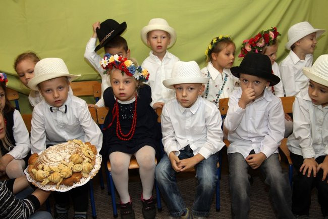 Miejskie dożynki w przedszkolu