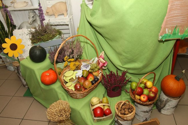 Miejskie dożynki w przedszkolu