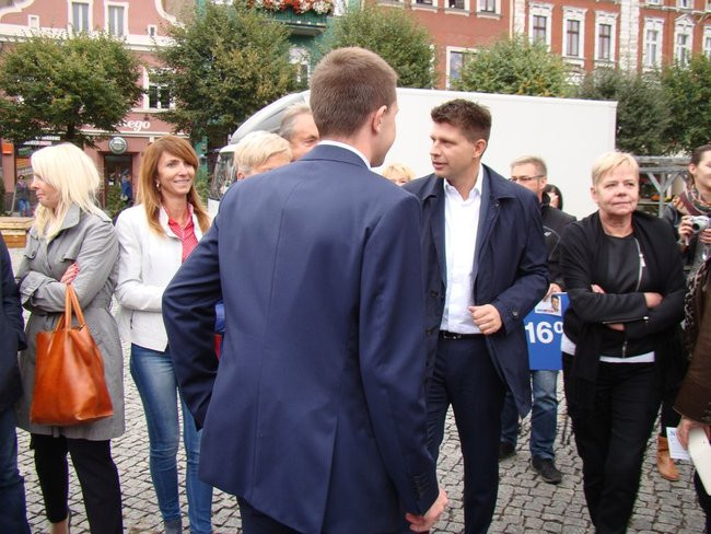 Ryszard Petru odwiedził Leszno (kilka zdjęć)