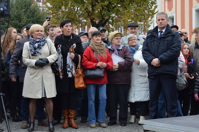 Kaczyński ciepło przyjęty przez leszczynian (zdjęcia)