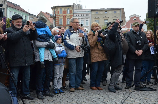 Kaczyński ciepło przyjęty przez leszczynian (zdjęcia)