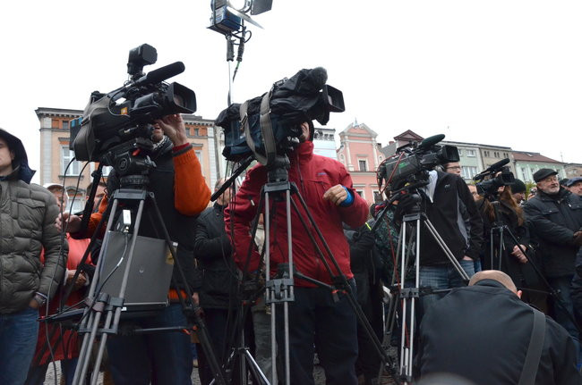 Kaczyński ciepło przyjęty przez leszczynian (zdjęcia)