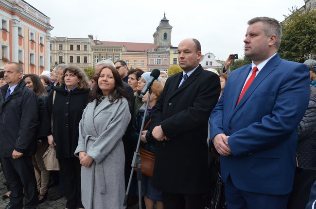 Kaczyński ciepło przyjęty przez leszczynian (zdjęcia)