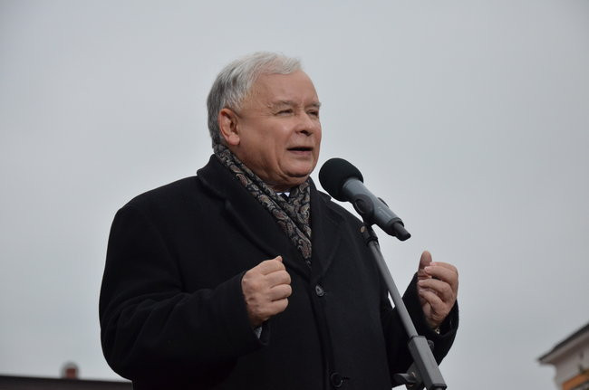 Kaczyński ciepło przyjęty przez leszczynian (zdjęcia)