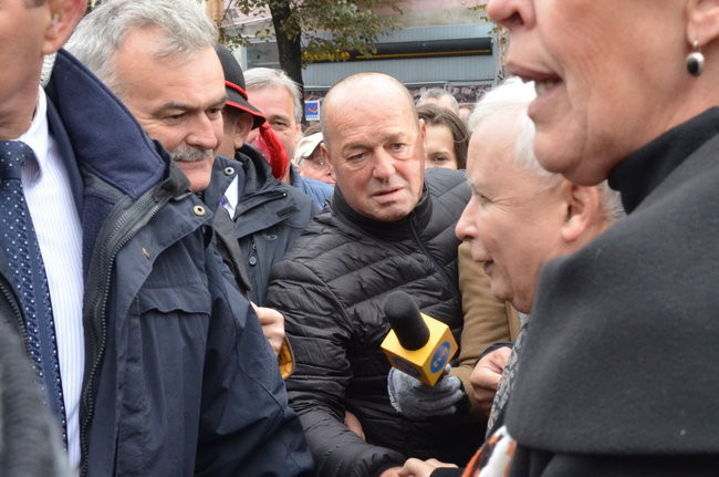 Kaczyński ciepło przyjęty przez leszczynian (zdjęcia)