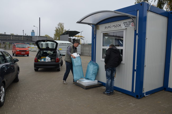 Wrzosy dla gości nowego PSZOK-a (zdjęcia)