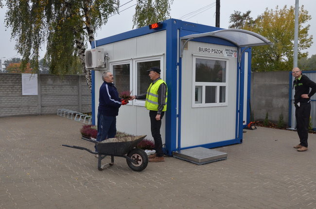 Wrzosy dla gości nowego PSZOK-a (zdjęcia)
