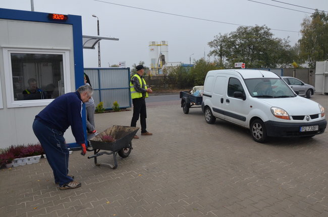 Wrzosy dla gości nowego PSZOK-a (zdjęcia)