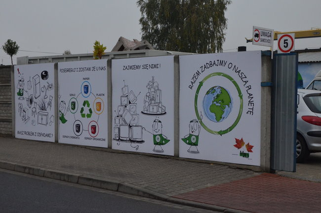 Wrzosy dla gości nowego PSZOK-a (zdjęcia)