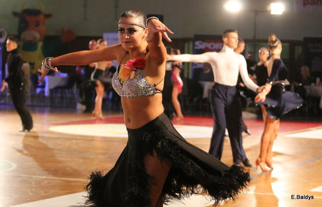 Widowiskowe tańce w Trapezie (zdjęcia)