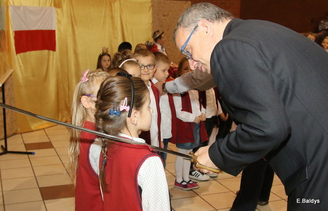 Pasowanie na dworze Króla Stanisława w SP 13 (zdjęcia)