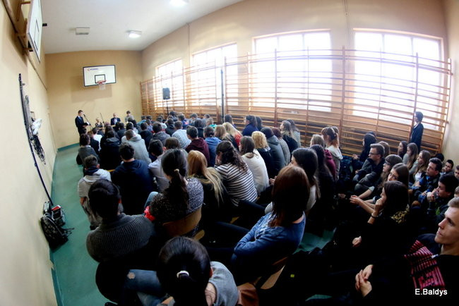 W Kolejówce przepytali prezydenta (zdjęcia)