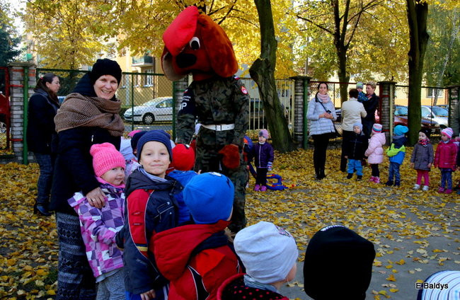 Żandarmi w Przedszkolu Miejskim nr 11 (zdjęcia)