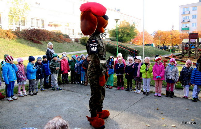 Żandarmi w Przedszkolu Miejskim nr 11 (zdjęcia)