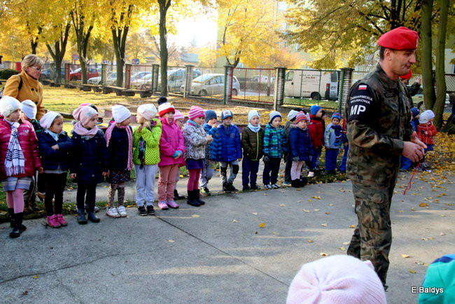 Żandarmi w Przedszkolu Miejskim nr 11 (zdjęcia)