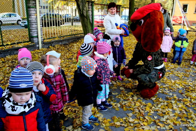 Żandarmi w Przedszkolu Miejskim nr 11 (zdjęcia)