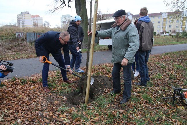 Prezydent posadził swoje pierwsze drzewo (zdjęcia)