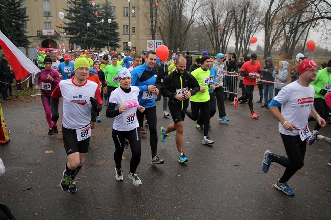 Niepodległościowy bieg w Rydzynie (zdjęcia)
