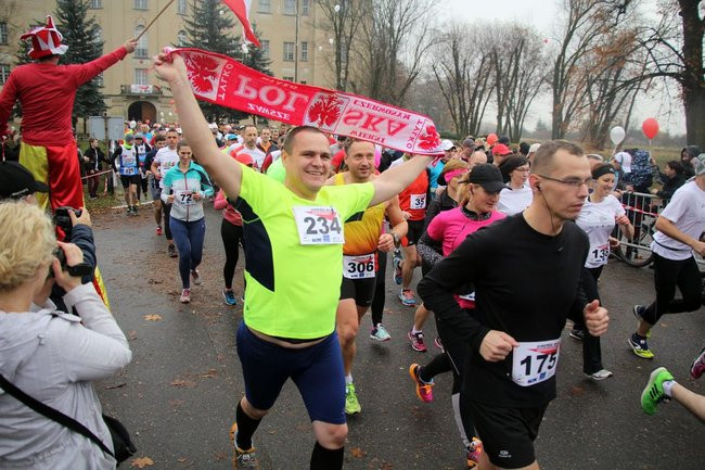 Niepodległościowy bieg w Rydzynie (zdjęcia)