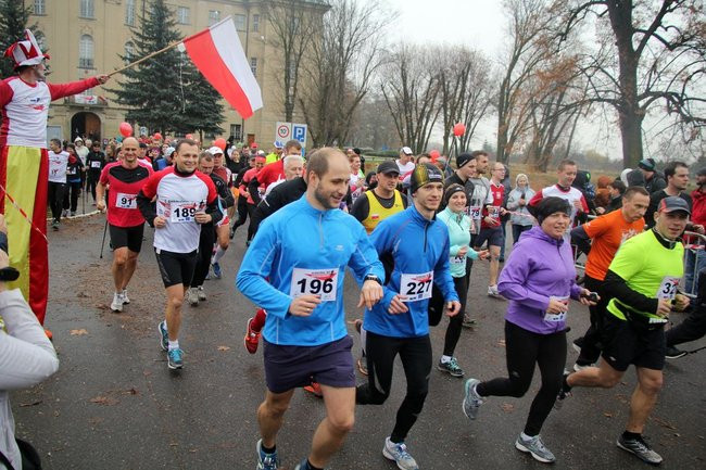 Niepodległościowy bieg w Rydzynie (zdjęcia)