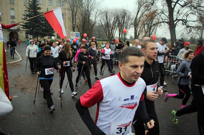 Niepodległościowy bieg w Rydzynie (zdjęcia)