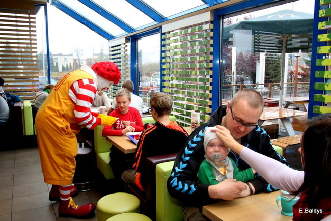 Ronald McDonald odwiedził Leszno (zdjęcia)