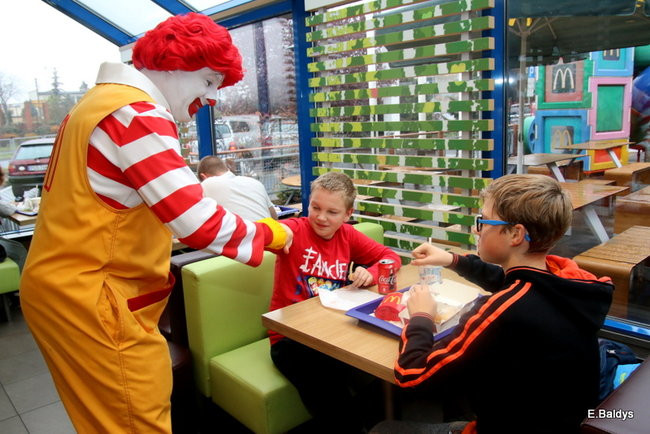 Ronald McDonald odwiedził Leszno (zdjęcia)