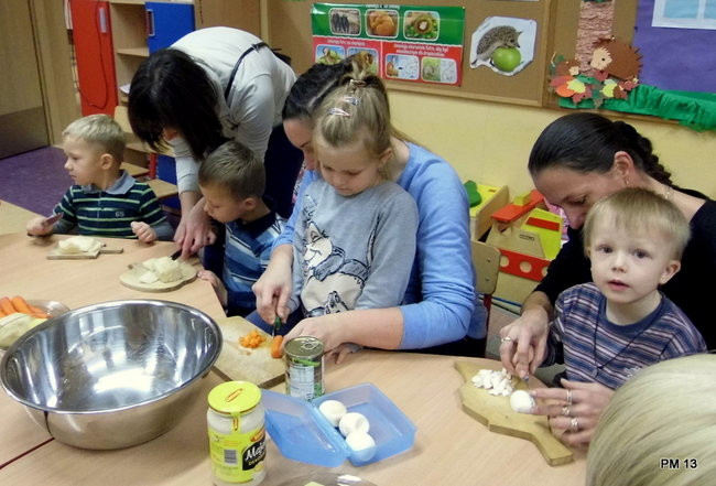 Warsztaty kulinarne w PM 13 (zdjęcia)