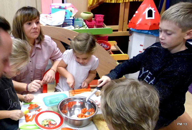 Warsztaty kulinarne w PM 13 (zdjęcia)